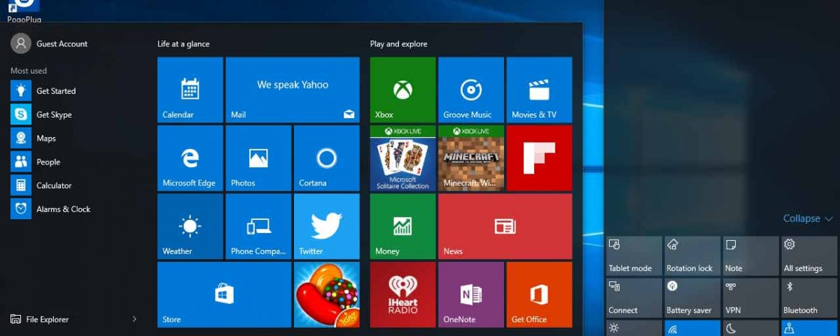 WinBook TW 801 Windows 10 upgrade fail update