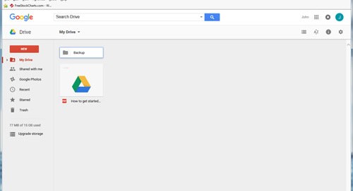 Stop Google Drive loading system startup
