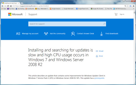 Windows stuck checking updates